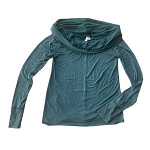 We the Free Turquoise Green Blue Long Sleeve Sweater Top Shirt Women’s Size L. U